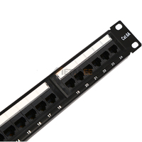 Panneau de brassage pour coupleur RJ45 de 19 pouces pour connexion réseau haute vitesse