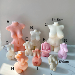 Vendita in fabbrica a buon mercato in Silicone fai da te per aromaterapia a casa candela stampo per candele in miniatura - Product Image 6