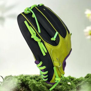 Guantes de Béisbol Profesionales de Piel Genuina para Jóvenes 2026, Manoplas de Softbol para Mano Derecha, Guantes de Béisbol Personalizados de Piel Japonesa Kip - Product Image 5
