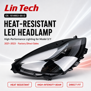 Gruppo Faro LED LinTech OE 1514953-00-D Resistente al Calore per Tesla Model 3 <span class=keywords><strong>e</strong></span> Model <span class=keywords><strong>Y</strong></span> 2021-2023, Vendita Diretta dalla Fabbrica - Product Image 4