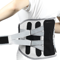 Ceinture de soutien orthopédique pour le dos et les douleurs lombaires, coussinets de soutien de la colonne vertébrale pour hernie discale, soulagement de la sciatique, conception durable en nylon enveloppante