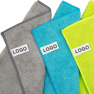 Toalla de Microfibra para Detallado de Autos y Limpieza de Vidrios, Paño de Limpieza para Platos, 30x30cm 40x40cm, Toalla de Lavado de Autos Más Vendida - Product Image 3