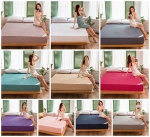 Cubrecolchón Acolchado con Cierre Completo, Protector de Colchón Acolchado con Cierre Completo para el Hogar y Hoteles - Product Image 6
