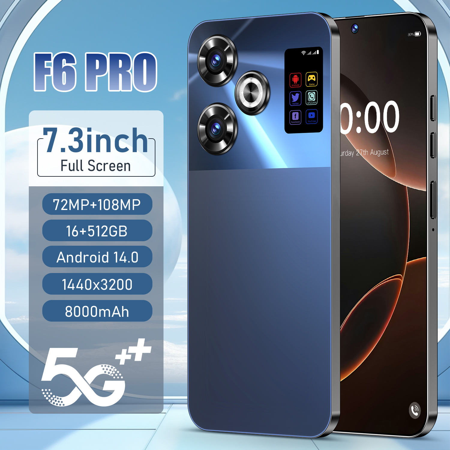 POCO F6 グローバルモデル 12GB RAM 512GB ROM POCO F6 ブラック