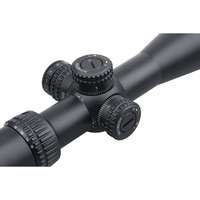 Lunette de tir Vector Optics Veyron 4-16x44 IR FFP (Premier Plan Focal) éclairée à six vitesses en aluminium pour la chasse et l'usage tactique