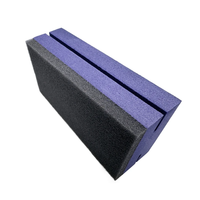 Tampon applicateur de revêtement NBT Premium Nano Ceramic Bloc de tampons éponge à la cire EVA avec tissu en daim