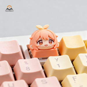 Teclas Personalizadas con Animales Lindos Impresas en 3D Más Vendidas, Teclas de Teclado Mecánico Artesanales de Resina PBT con Diseño de Anime - Product Image 1