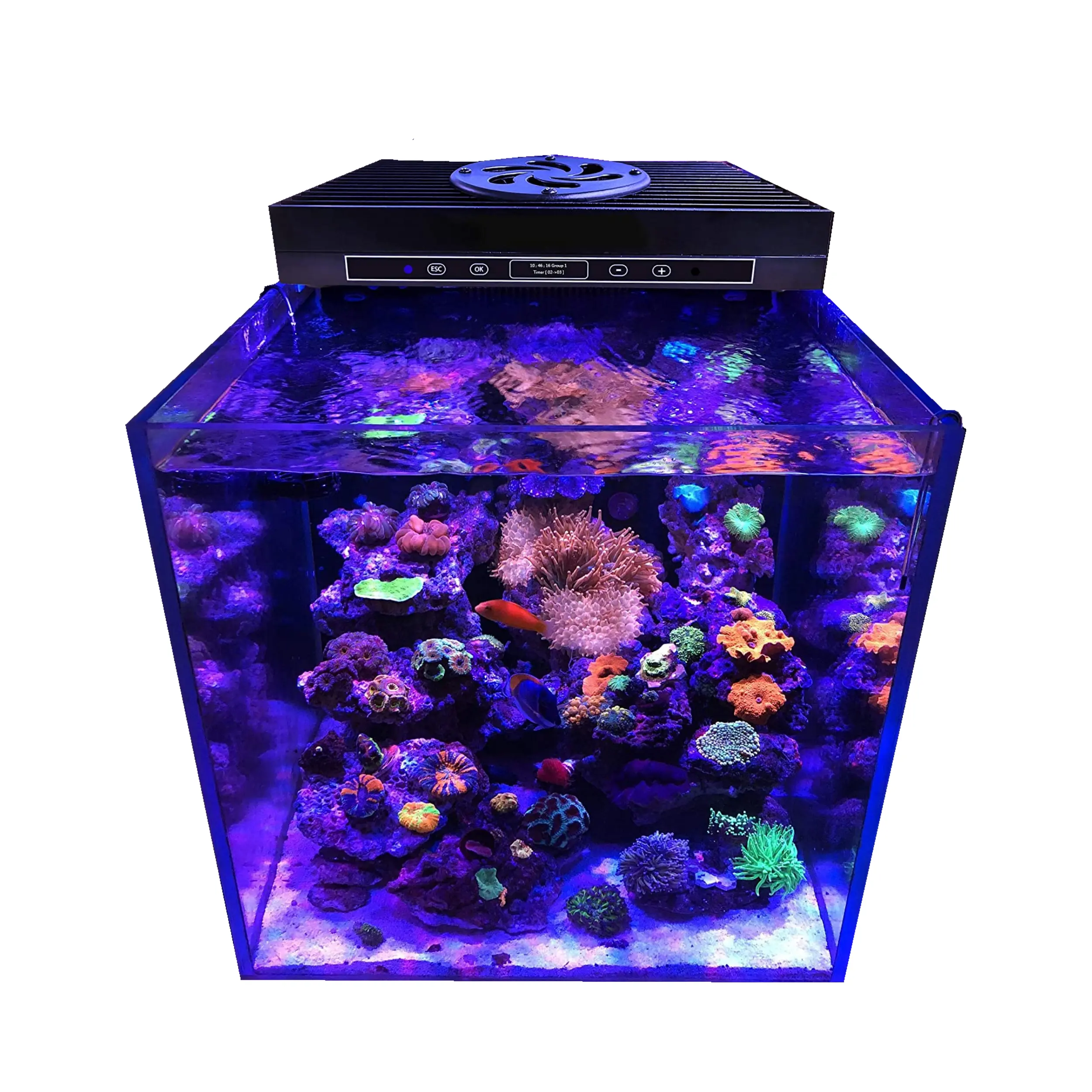 CTlite G5 AquaStar 90W Full Spectrum Led Aquarium Light for Freshwater Aquatic Aquarium Aquascape Tank Led Lights RGB Quantity