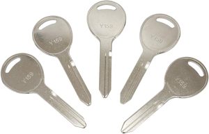 Chiave in bianco Y159 materiale in ottone, chiavi di qualità prezzo di fabbrica, chiavi moto auto - Product Image 2