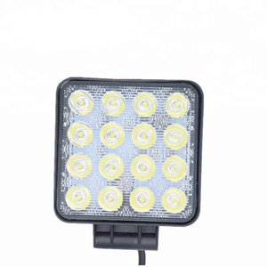 Đèn LED Làm Việc Thanh Đèn Lái Xe Đèn Chỉ Báo Tại Chỗ Xe Máy Lái Xe Offroad Thuyền Xe 16*3W <span class=keywords><strong>48</strong></span> <span class=keywords><strong>W</strong></span> 16Leds Đèn Làm Việc - Product Image 1