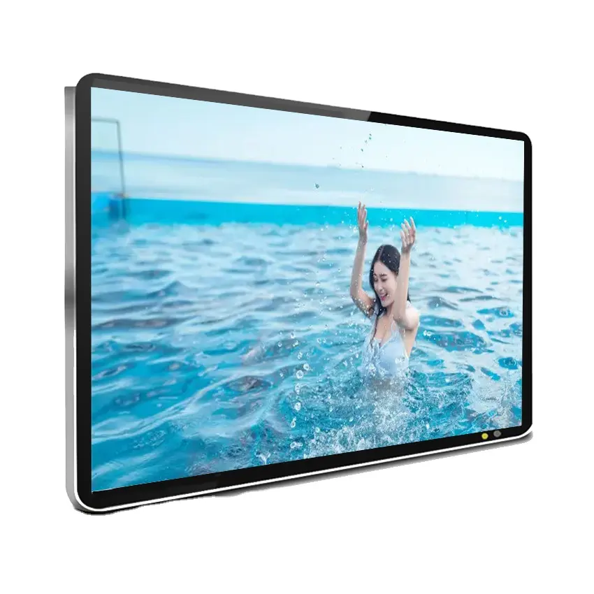 23,6 дюймовый обычный экран, высокое разрешение, настенный ЖК-дисплей, цифровая вывеска с системой Android для рекламы