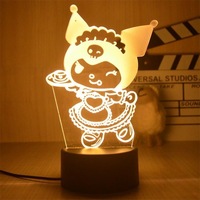 Sanrio My Melody Cartoon Doll Veilleuse LED Amis Jouets Jolis Cadeaux Lampe