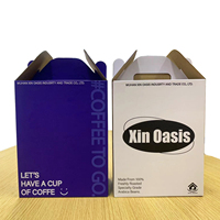 64oz 96oz Réutilisable Personnaliser Impression de Logo Distributeur de Café Jetable Isolé Portable à Aller Boîtes à Café avec Poignée