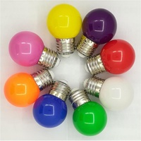 Ampoule LED de Noël G45, B22, E27, 1W, 2W, 3W, Décoration de Noël, Ampoule Colorée SMD