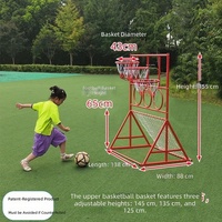 Direct usine, support de tir multifonctionnel en fonte pour enfants, pour paniers de basket et buts de football, pour l'extérieur