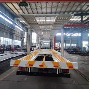 Camion porte-voitures Isuzu 4x2 diesel manuel multi-essieux semi-remorque 18T pour le transport de véhicules en Chine - Product Image 5