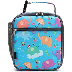 Fiambrera con aislamiento duradero <span class=keywords><strong>para</strong></span> niños, bolsa de almuerzo escolar con forro acolchado, mantiene la comida caliente y fría, resistente al agua durante mucho tiempo - Product Image 6