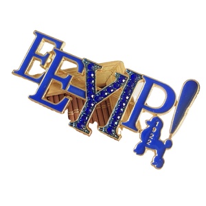 Broches personalizados Zulu Governess Zulu Governor 2026 año claro diamantes de imitación broche solapa Pin joyería - Product Image 5