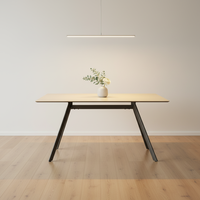 Vente directe usine – Table à manger en céramique de luxe moderne, sectionnelle, extensible, design à bord fin, extensible et fluide, mobilier de maison