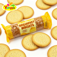 Biscuits Halal pour le petit-déjeuner, saveur lait et fromage, croustillants, en sachet rond, en-cas sucrés