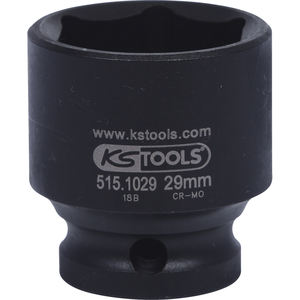 Zócalo de impacto de 6 puntos de 1/2 \ ", 29mm, acabado cromado, llave de vaso profundo de grado DIY para reparación de mantenimiento, soporte OEM personalizable - Product Image 1