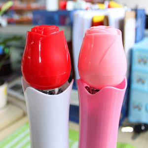 LS Nouveaux designs variés de parapluies en plastique en forme de rose - Product Image 4