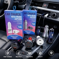 Chargeur de voiture USB universel pour téléphone, charge rapide et stable, chargeur de voiture à brancher sur l'allume-cigare