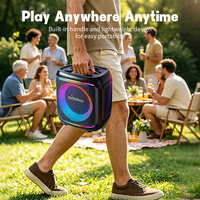 Sistema de PA Profesional de Estilo Moderno Prime Selection, Woofer de 6 Pulgadas, Audio BT 5.3, Conexión TWS, Sistema de Sonido para el Hogar, Portátil, para Exteriores, DJ