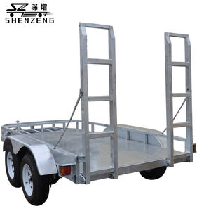 Venta directa de fábrica <span class=keywords><strong>Precio</strong></span> más barato 2,5 T Auto Transporte Excavadora <span class=keywords><strong>Remolque</strong></span> Utilidad Jaula <span class=keywords><strong>Remolque</strong></span> - Product Image 3