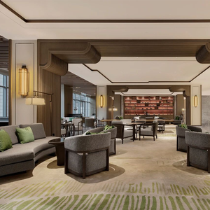 Ensemble de chambre à coucher d'hôtel moderne de luxe sur mesure, meubles de salon en bois moderne pour les projets hôteliers en gros - Product Image 2