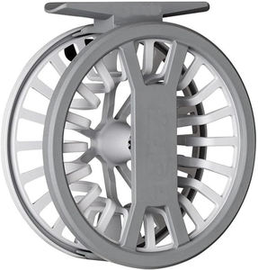 Легкая катушка для нахлыстовой рыбалки с кликкерным фрикционом, большой шпулей, литая алюминиевая катушка для ловли форели (B02) - Product Image 2