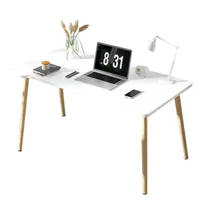 Toptan masa ekonomik-Uygun fiyatlı ev dikdörtgen beyaz bilgisayar masası