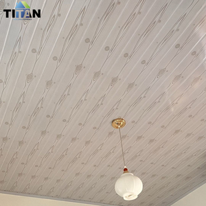 Panel de Techo de PVC Guyana, Cielo <span class=keywords><strong>Raso</strong></span> PVC 25cm 30cm, Impermeable, Resistente a las Termitas, Falso Techo para Guyana Georgetown 5.95m 20cm 7mm - Product Image 5