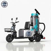 Aspirateur industriel électrique breveté en acier inoxydable 55L 25Kpa certifié CE 3 moteurs 2800W Boshuo pour lavage de voitures et usines
