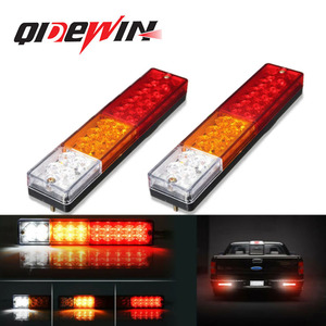 ไฟท้าย LED Qideguan 20LED 12-24V สำหรับรถบรรทุกรถตู้รถพ่วงรถเข็น - Product Image 2