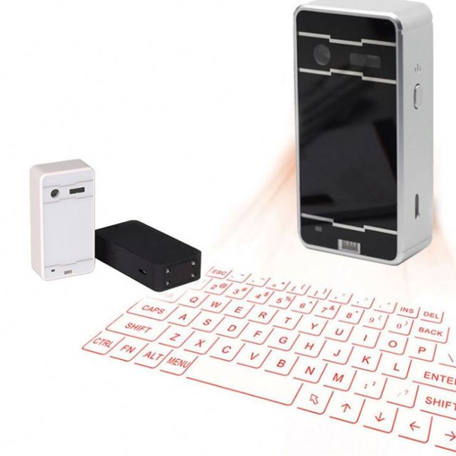 X517 Factory Direct Multi-OS Promotional BT Speaker Mouse Function Voice Broadcast Wireless Portable Mini Laser Projection
