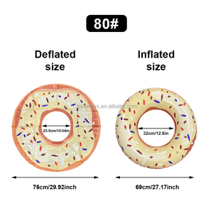 Joyee personnalisé nouveau design adulte PVC gonflable anneau de natation flotteur pour plage piscine été utilisation piscine flotteur <span class=keywords><strong>cercle</strong></span> - Product Image 2
