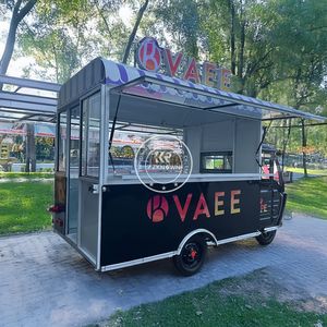 Carrito de Comida Eléctrico OEM, Triciclo Vintage para Cerveza, Carrito de Café Personalizado, Camión de Comida Móvil - Product Image 6