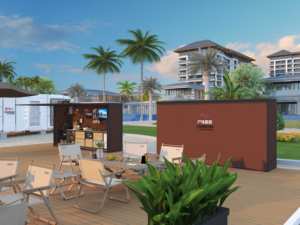 Préassemblé Smart Outdoor Kitchen Pod Mobile Induction Cooktop Station Énergie <span class=keywords><strong>solaire</strong></span> pour Villa RV/Camping Stockage parfait - Product Image 3