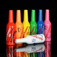 Bouteille d'entraînement de barman en plastique ABS jetable, écologique, couleurs assorties, pour camping, restaurants, bars, pubs