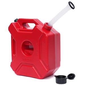 Réservoir de carburant ATV 5L 1.3 gallon bidon de gaz avec support de verrouillage réservoir de carburant de secours pour ATV <span class=keywords><strong>moto</strong></span> la plupart des voitures - Product Image 2