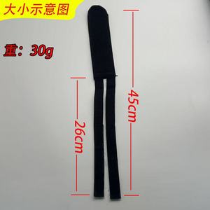 Ztc471 – couvre-pédales de vélo antidérapants, sangle noire multi-usages pour le cyclisme, sangles de retenue pour pédales de vélo - Product Image 2