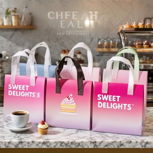 Sac isotherme pour aliments froids avec logo imprimé, sac en aluminium non tissé pour crème glacée - Product Image 4
