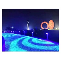 Pierres fluorescentes qui brillent dans le noir, décoration de jardin, pierres lumineuses