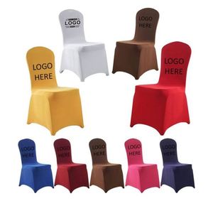 <b>High</b> Stretch Hotel Elastic <b>Chair</b> <b>Cover</b> Custom Spandex <b>Dining</b> <b>Chair</b> <b>Cover</b> <b>Chair</b> <b>Covers</b> <b>for</b> Events Custom Logo - Product Image 1