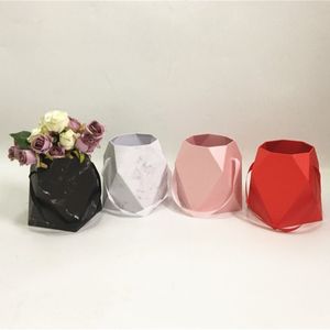 صندوق زهور متعدد الأضلاع لعيد الأم، صندوق زهور أبدية، صندوق هدايا محمول - Product Image 1