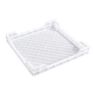 Plateaux <span class=keywords><strong>de</strong></span> séchage en plastique empilables <span class=keywords><strong>de</strong></span> qualité supérieure, en matière première pure <span class=keywords><strong>de</strong></span> qualité alimentaire, <span class=keywords><strong>pour</strong></span> <span class=keywords><strong>fruits</strong></span> <span class=keywords><strong>de</strong></span> <span class=keywords><strong>mer</strong></span> surgelés / légumes / <span class=keywords><strong>fruits</strong></span> - Product Image 1
