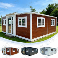 FLKT Maisons Modulaires Préfabriquées Modernes 20ft 40ft – Villa Conteneur de Luxe Extensible et Pliable – Kit Maison Préfabriquée Portable
