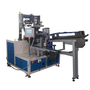 High-Speed Automatic UV-<b>LED</b> System Screen <b>Tube</b> Printer High-Stability High Accuracy New Condition Single Color KC 1 Year - Product Image 1