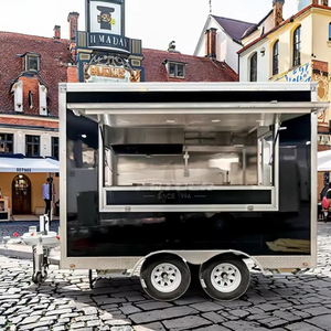 Chariot de glaces ambulant, remorque alimentaire d'<span class=keywords><strong>occasion</strong></span>, camions de restauration usagés - Product Image 1